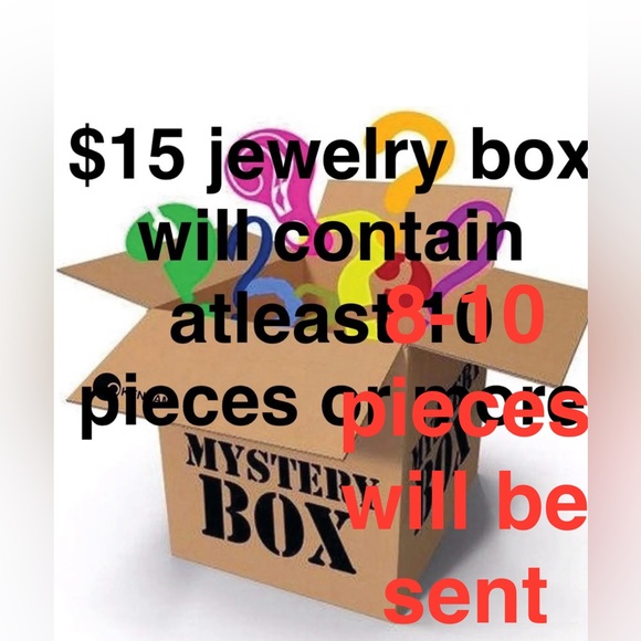 $15 jewerly mystery box ‼️‼️ - Picture 2 of 2